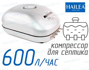 (Hailea ACO-9610) Компрессор для септика