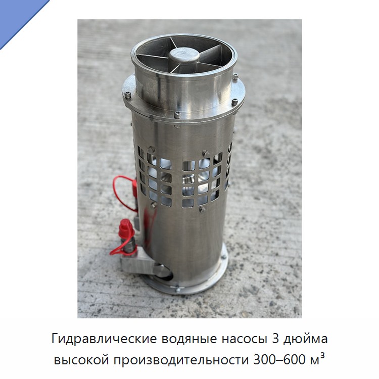 Новейшие 3-дюймовые гидравлические водяные насосы 2025 года с высокой производительностью 300–600 м³