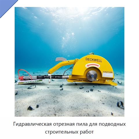 Гидравлическая отрезная пила для подводных строительных работ