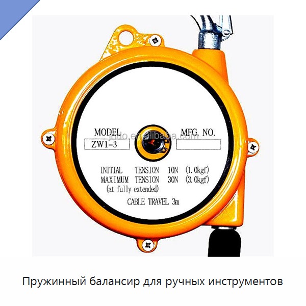 Пружинный балансир для ручных инструментов