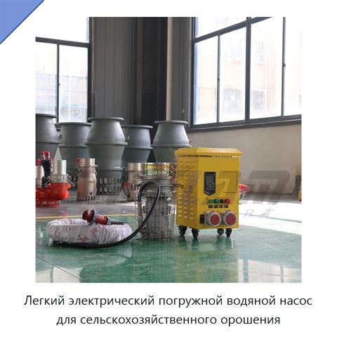 Легкий электрический погружной водяной насос для сельскохозяйственного орошения