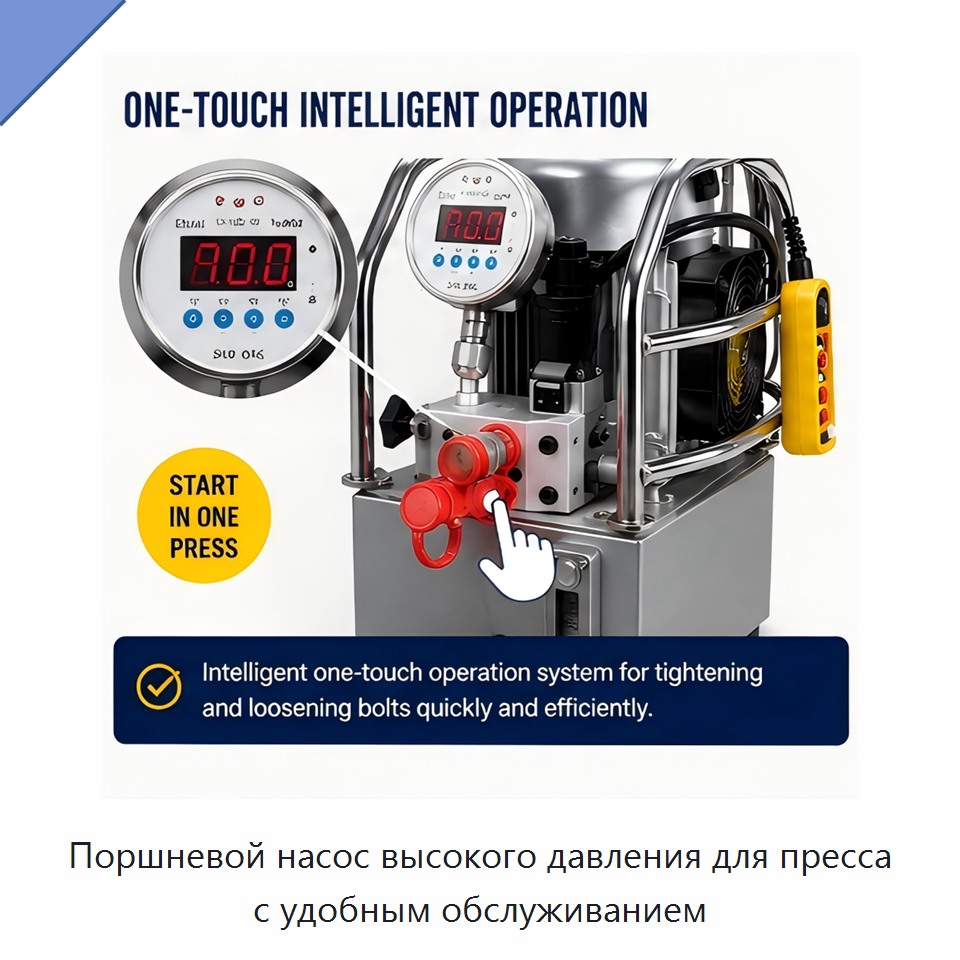 Поршневой насос высокого давления для пресса с удобным обслуживанием — Насосы