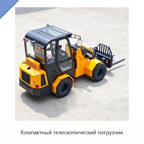 Компактный телескопический погрузчик