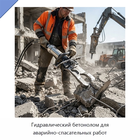 Гидравлический бетонолом для аварийно-спасательных работ
