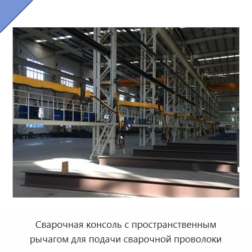 Сварочная консоль с пространственным рычагом для подачи сварочной проволоки — Сварочные принадлежности и вспомогательное оборудование
