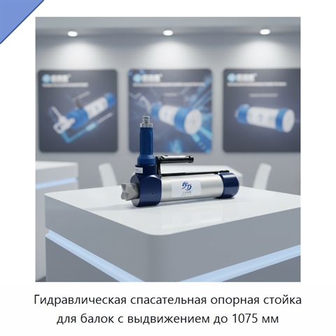 Гидравлическая спасательная опорная стойка для балок с выдвижением до 1075 мм