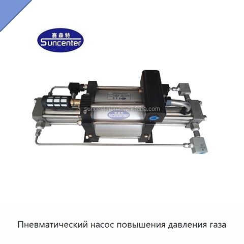 Пневматический насос повышения давления газа