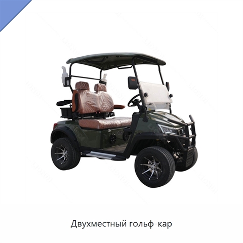 Двухместный гольф-кар