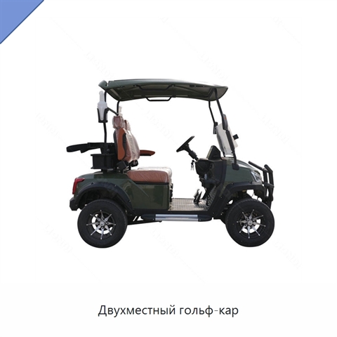 Двухместный гольф-кар