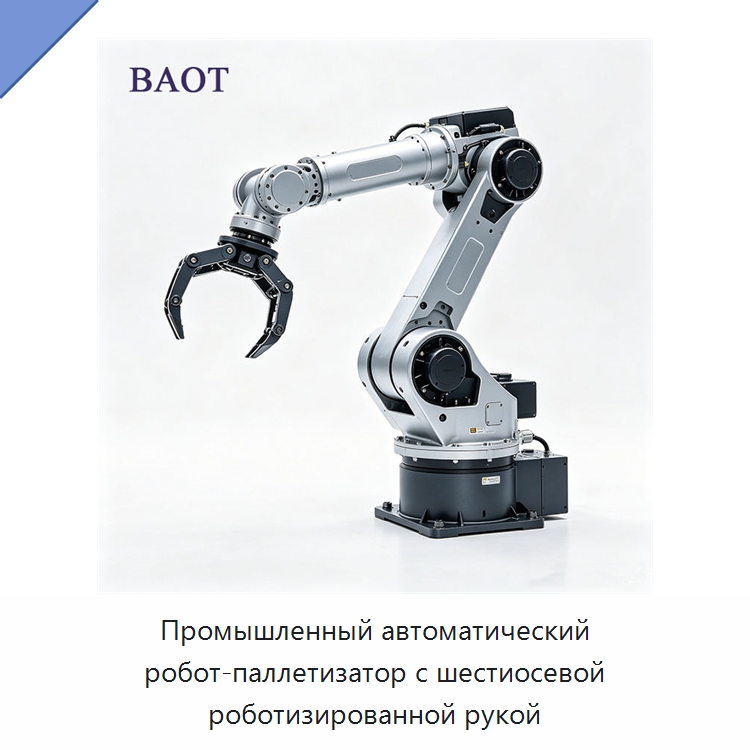 Промышленный автоматический робот-паллетизатор с шестиосевой роботизированной рукой — Манипуляторы