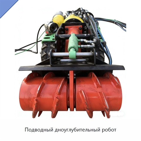 Подводный дноуглубительный робот