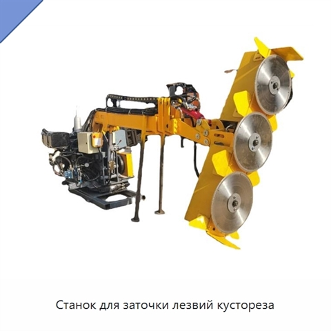 Станок для заточки лезвий кустореза