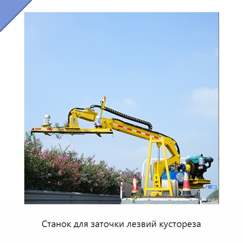Станок для заточки лезвий кустореза