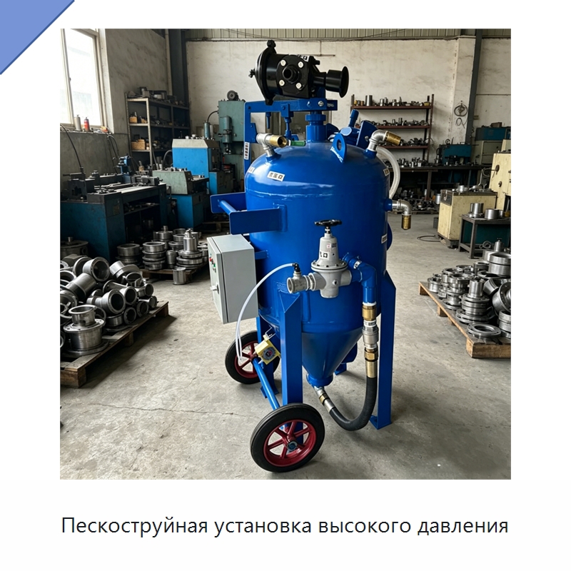 Пескоструйная установка высокого давления — Специальная строительная техника