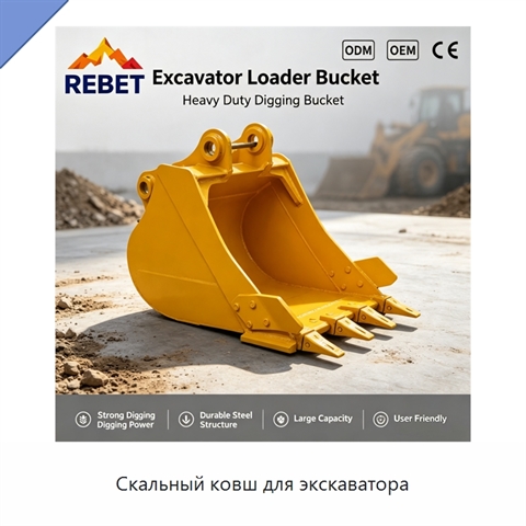 Скальный ковш для экскаватора