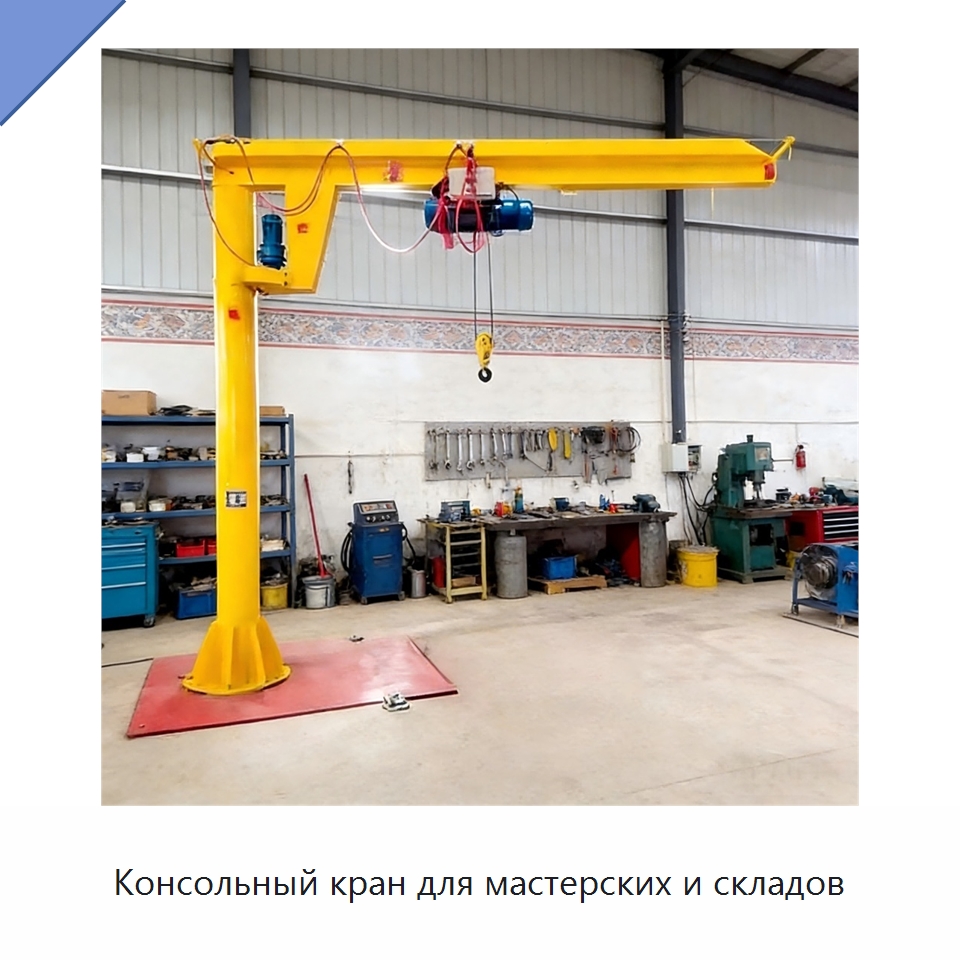 Консольный кран для мастерских и складов — Манипуляторы