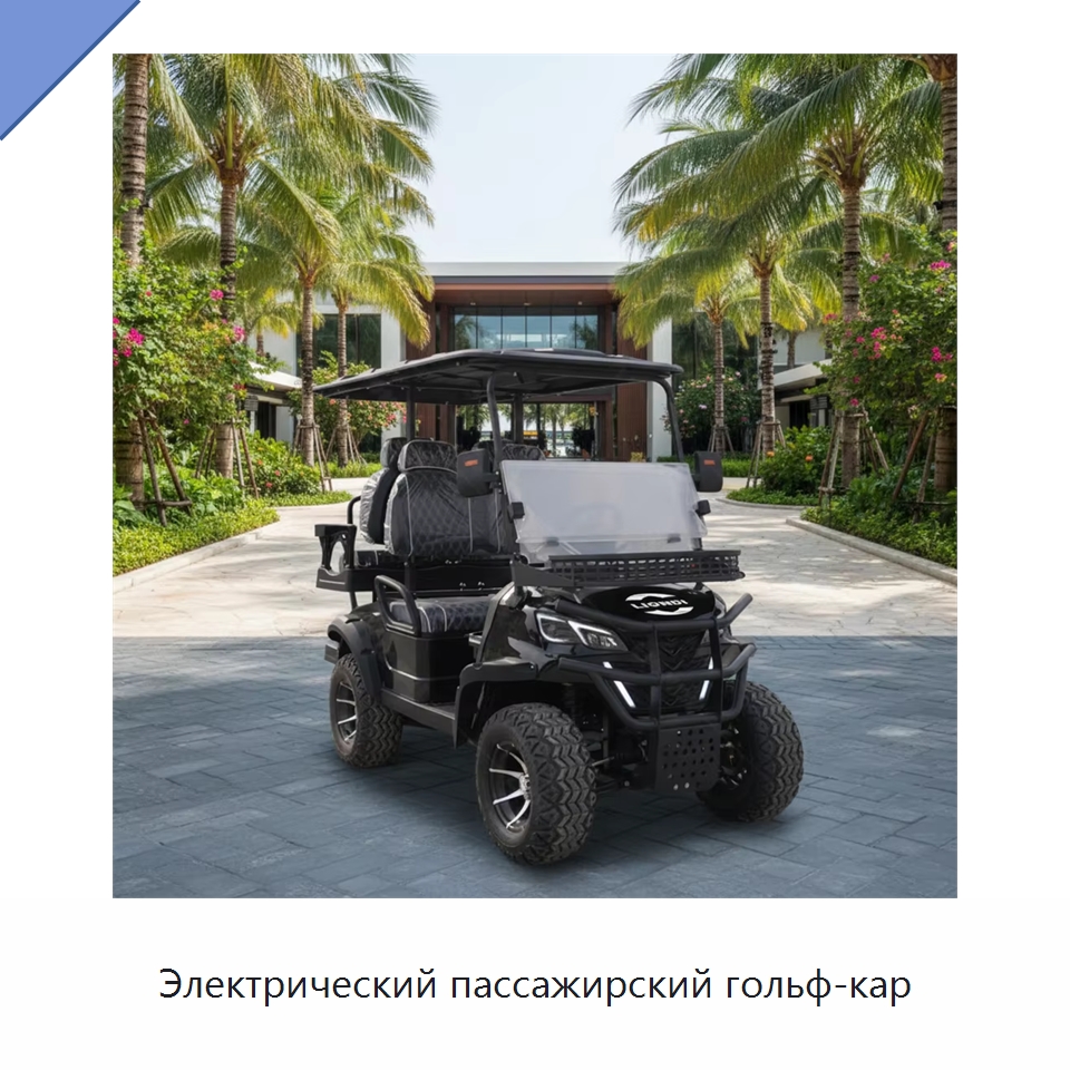Электрический пассажирский гольф-кар — Специальные конвейеры