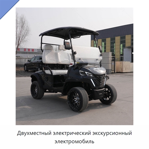 Двухместный электрический экскурсионный электромобиль
