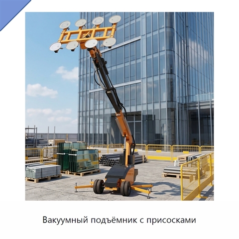 Вакуумный подъёмник с присосками