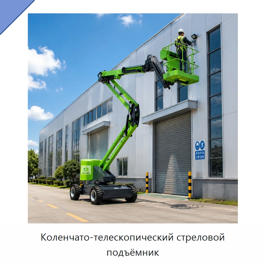 Коленчато-телескопический стреловой подъёмник — Подъемные столы