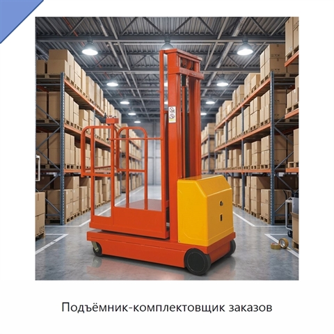 Подъёмник-комплектовщик заказов