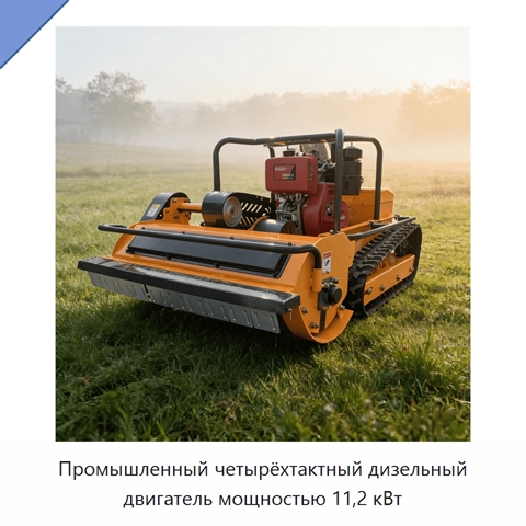 Промышленный четырёхтактный дизельный двигатель мощностью 11,2 кВт