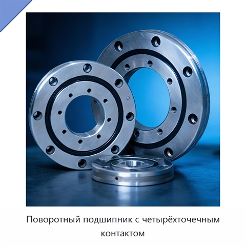 Поворотный подшипник с четырёхточечным контактом