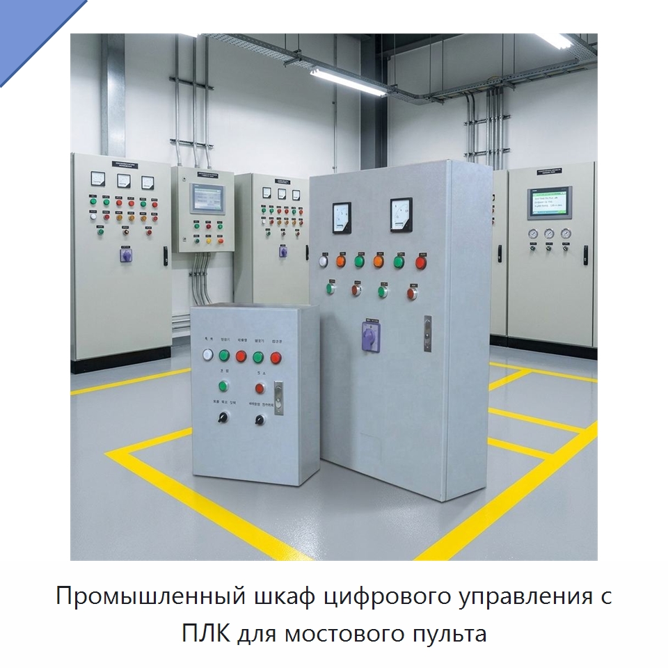 Промышленный шкаф цифрового управления с ПЛК для мостового пульта — Приборы приемно-контрольные пожарные