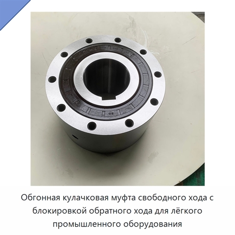 Обгонная кулачковая муфта свободного хода с блокировкой обратного хода для лёгкого промышленного оборудования