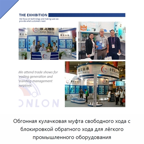 Обгонная кулачковая муфта свободного хода с блокировкой обратного хода для лёгкого промышленного оборудования