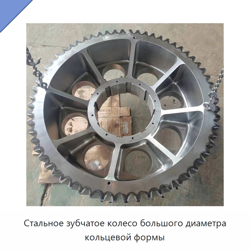 Стальное зубчатое колесо большого диаметра кольцевой формы — Зубчатые колеса