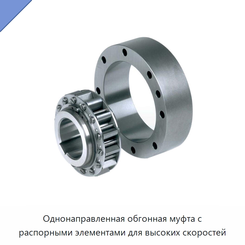 Однонаправленная обгонная муфта с распорными элементами для высоких скоростей — Специальные подшипники