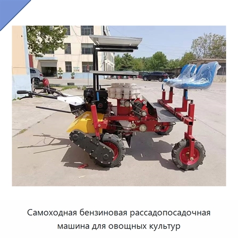 Самоходная бензиновая рассадопосадочная машина для овощных культур