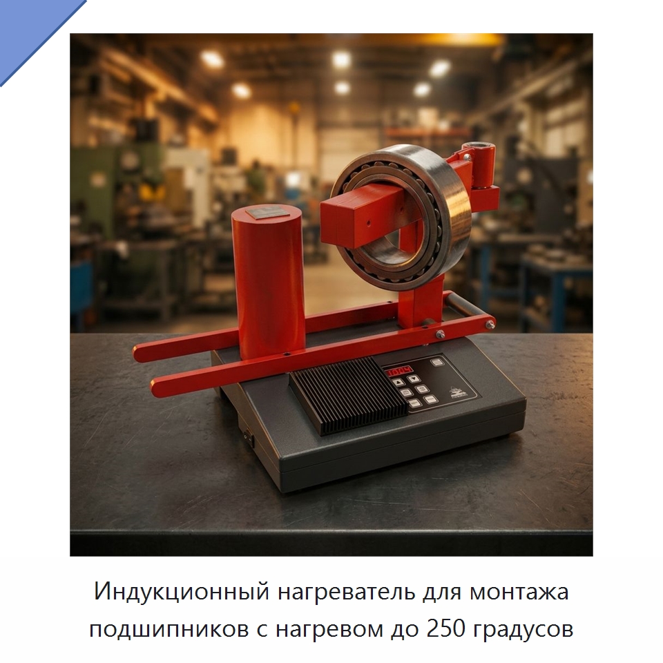 Индукционный нагреватель для монтажа подшипников с нагревом до 250 градусов — Отопительное оборудование