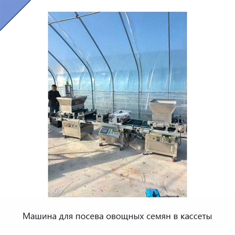 Машина для посева овощных семян в кассеты