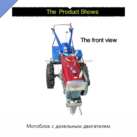 Мотоблок с дизельным двигателем