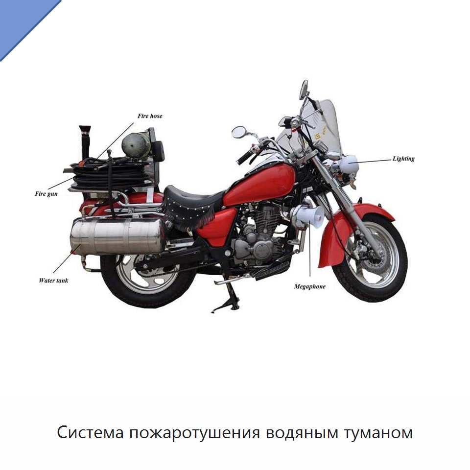 Система пожаротушения водяным туманом