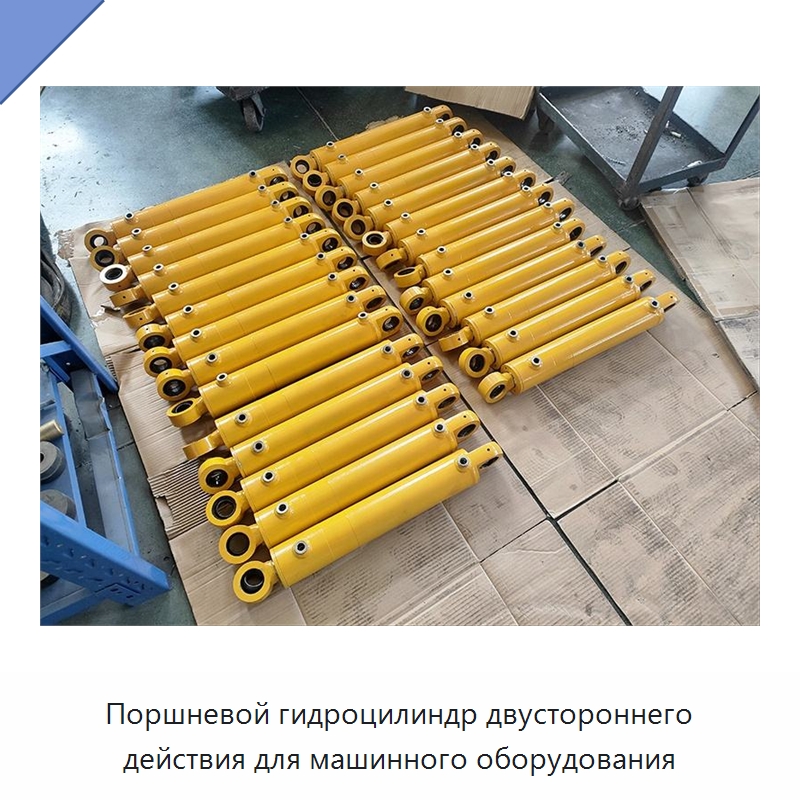 Поршневой гидроцилиндр двустороннего действия для машинного оборудования — Цилиндры