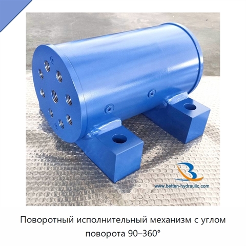 Поворотный исполнительный механизм с углом поворота 90–360°