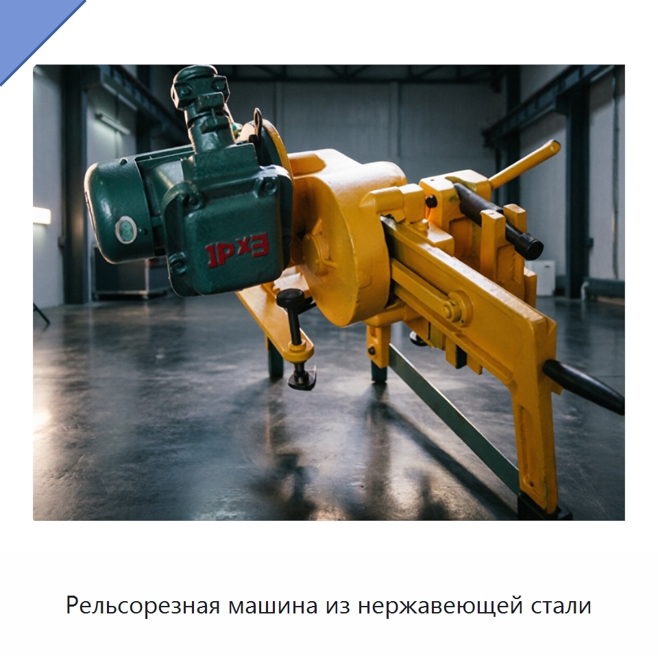 Рельсорезная машина из нержавеющей стали — Железнодорожные запчасти и комплектующие