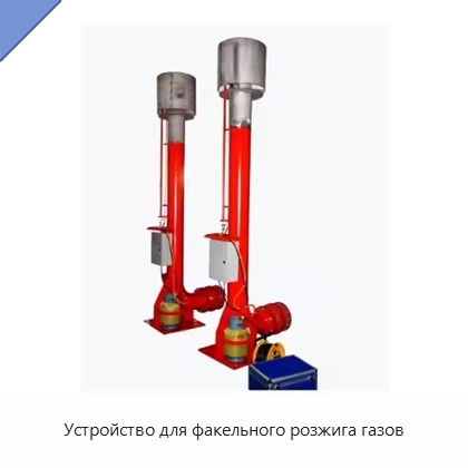 Устройство для факельного розжига газов