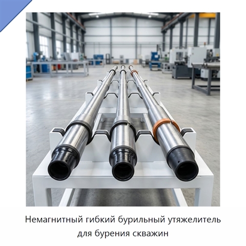 Немагнитный гибкий бурильный утяжелитель для бурения скважин