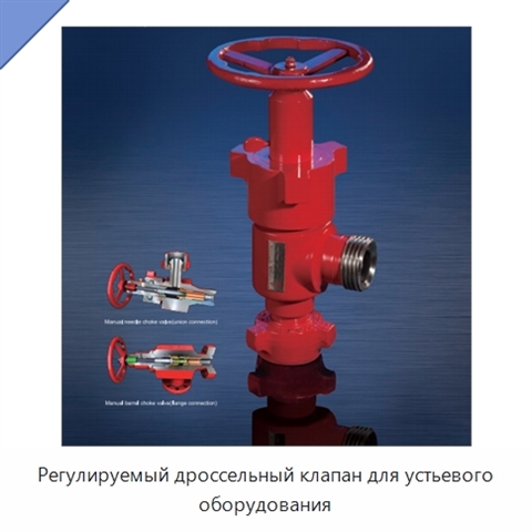 Регулируемый дроссельный клапан для устьевого оборудования