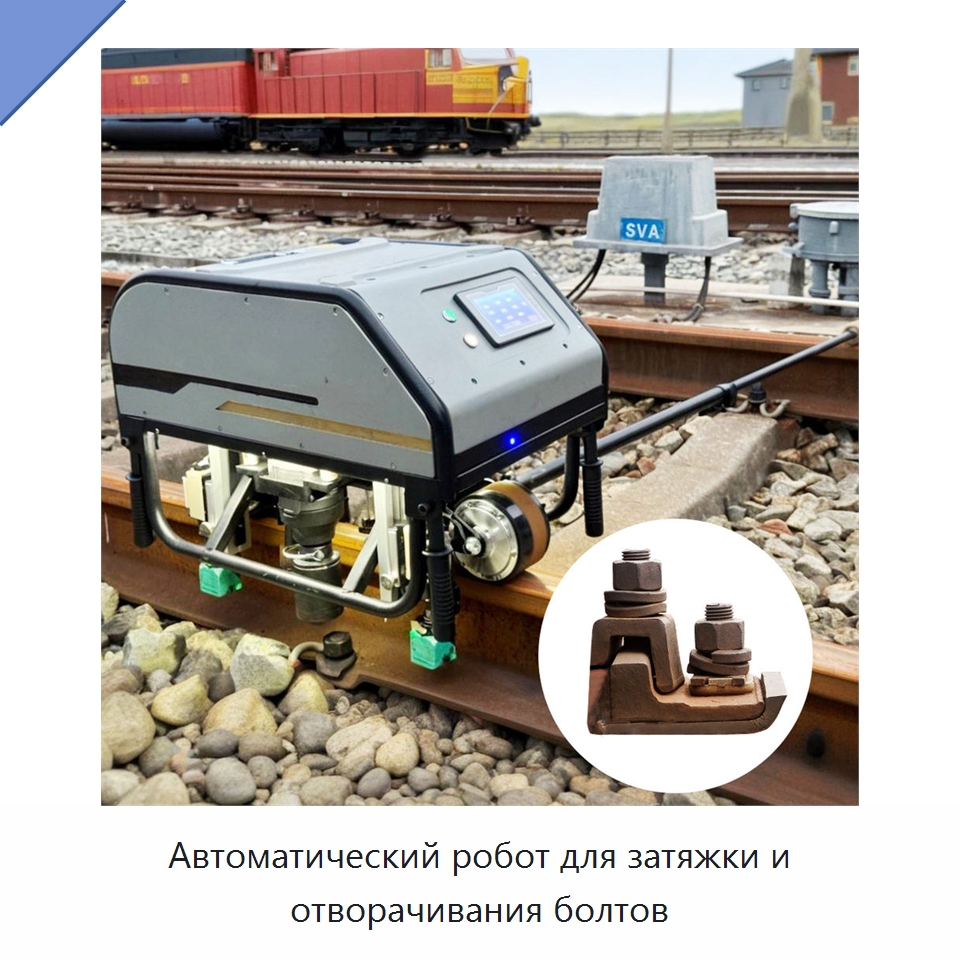 Автоматический робот для затяжки и отворачивания болтов — Горнодобывающее оборудование