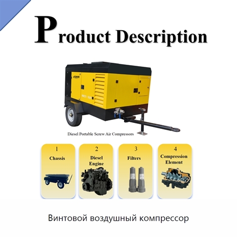 Винтовой воздушный компрессор