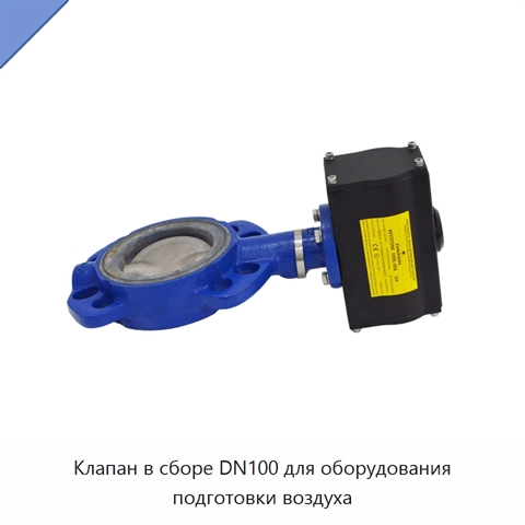 Клапан в сборе DN100 для оборудования подготовки воздуха