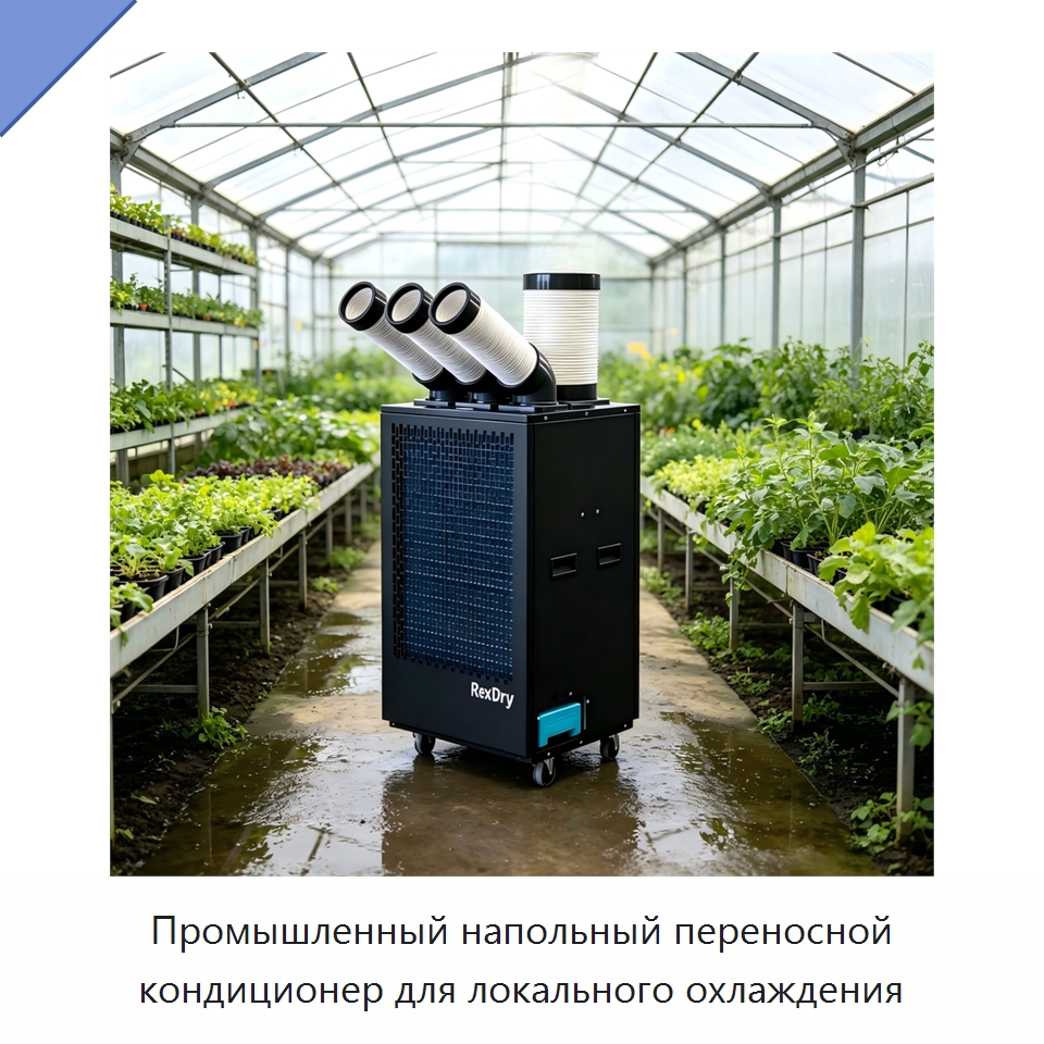 Промышленный напольный переносной кондиционер для локального охлаждения — Кондиционеры