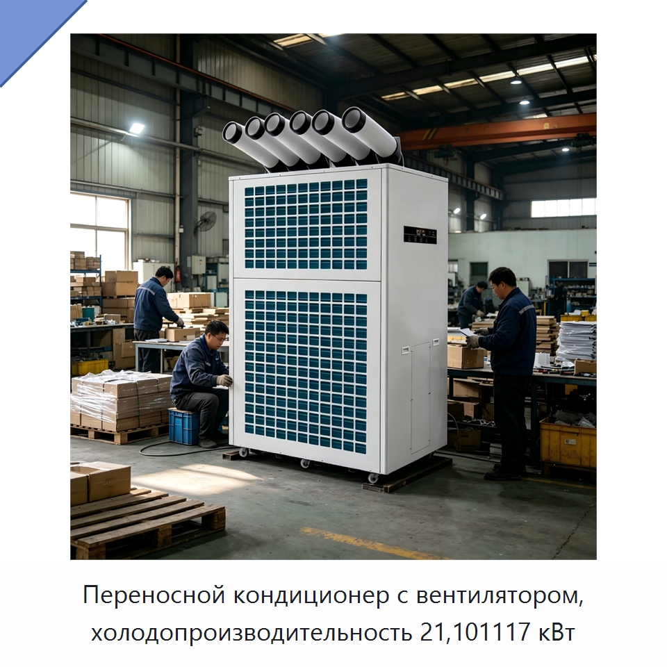 Переносной кондиционер с вентилятором, холодопроизводительность 21,101117 кВт — Кондиционеры
