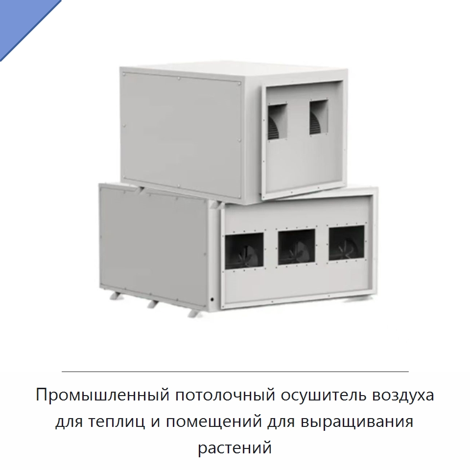 Промышленный потолочный осушитель воздуха для теплиц и помещений для выращивания растений — Воздухоочистительное оборудование