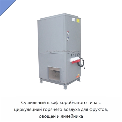 Сушильный шкаф коробчатого типа с циркуляцией горячего воздуха для фруктов, овощей и лилейника